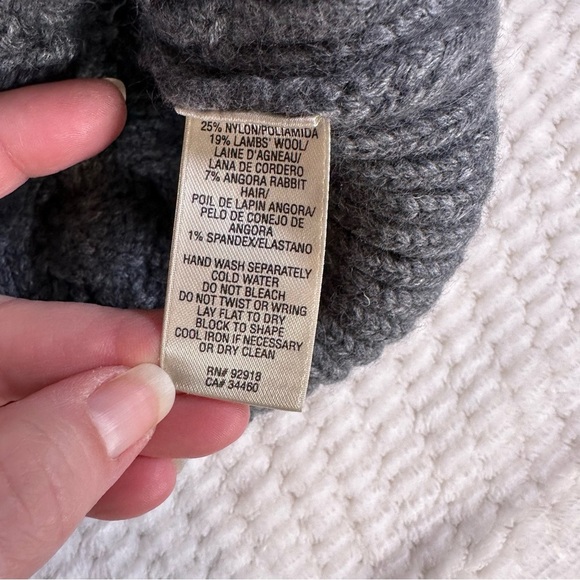 Juicy Couture Womens Small 3/4 Sleeve Crochet Dress Gray Fall Layered Tunic - Picture 5 of 10